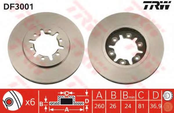 DF3001 LUCAS ELECTRICAL