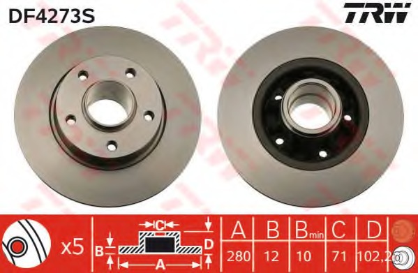 DF4273S LUCAS ELECTRICAL