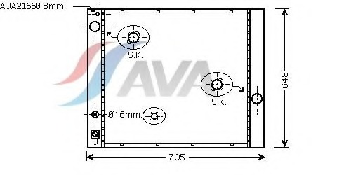 AUA2166 AVA QUALITY COOLING