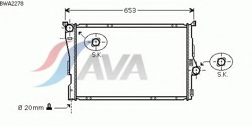 BWA2278 AVA QUALITY COOLING