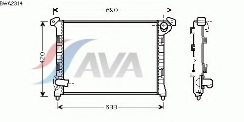 BWA2314 AVA QUALITY COOLING