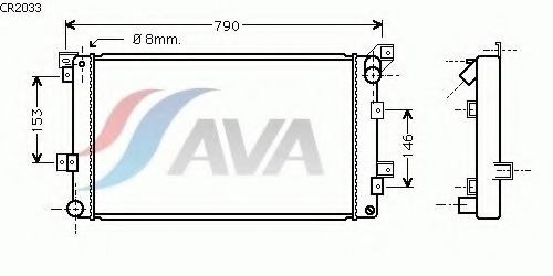 CR2033 AVA QUALITY COOLING