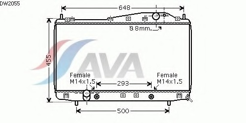 DW2055 AVA QUALITY COOLING