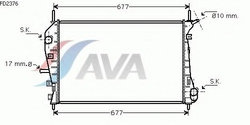 FD2376 AVA QUALITY COOLING