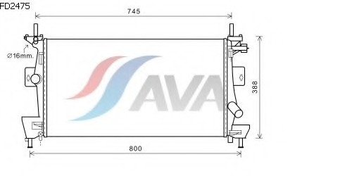 FD2475 AVA QUALITY COOLING