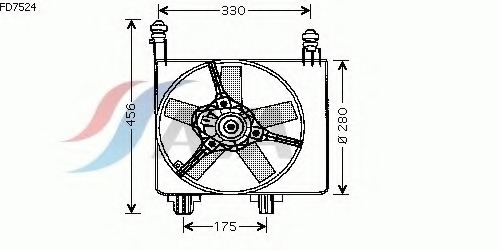 FD7524 AVA QUALITY COOLING