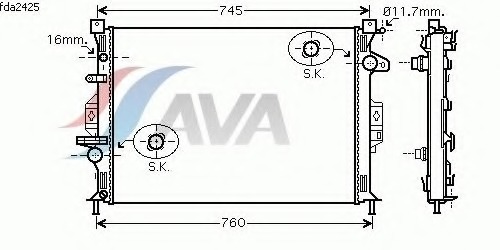 FDA2425 AVA QUALITY COOLING