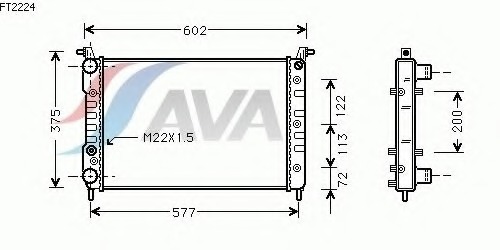 FT2224 AVA QUALITY COOLING