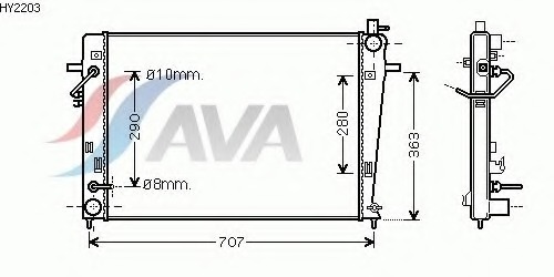 HY2203 AVA QUALITY COOLING