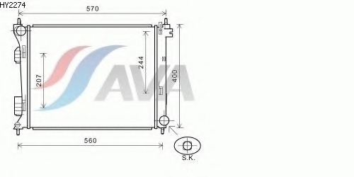 HY2274 AVA QUALITY COOLING