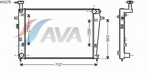 HY2275 AVA QUALITY COOLING