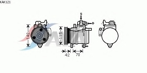 KAK121 AVA QUALITY COOLING