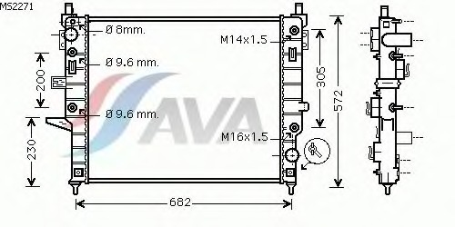 MS2271 AVA QUALITY COOLING