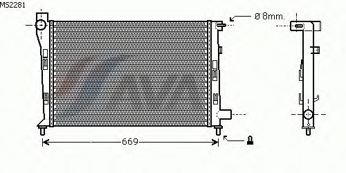 MS2281 AVA QUALITY COOLING