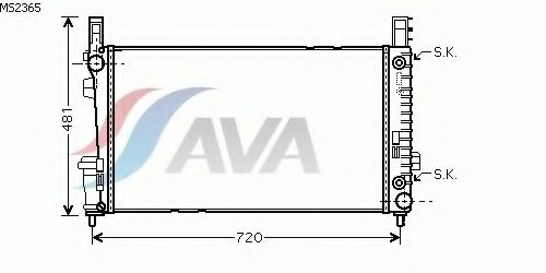 MS2365 AVA QUALITY COOLING