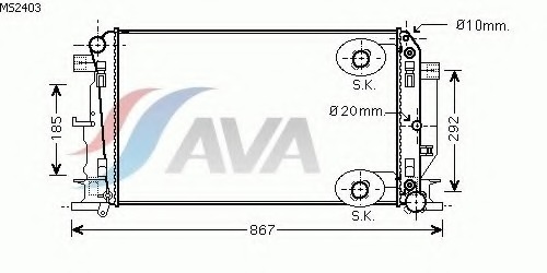 MS2403 AVA QUALITY COOLING