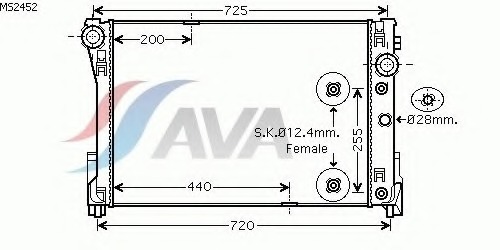 MS2452 AVA QUALITY COOLING