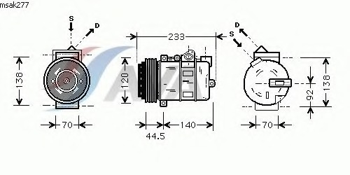 MSAK277 AVA QUALITY COOLING