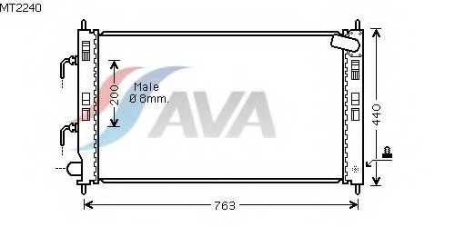 MT2240 AVA QUALITY COOLING