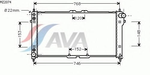 MZ2074 AVA QUALITY COOLING