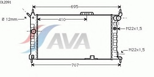 OL2091 AVA QUALITY COOLING