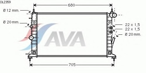 OL2359 AVA QUALITY COOLING