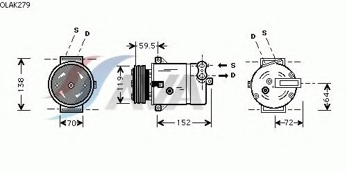 OLAK279 AVA QUALITY COOLING