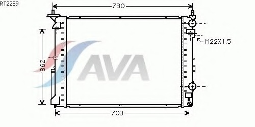 RT2259 AVA QUALITY COOLING