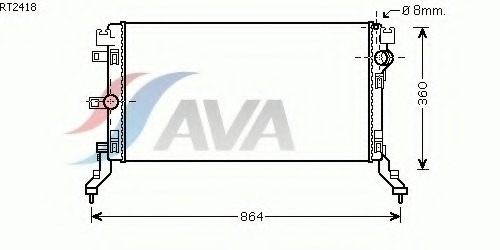 RT2418 AVA QUALITY COOLING