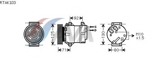 RTAK103 AVA QUALITY COOLING