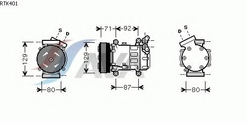 RTK401 AVA QUALITY COOLING