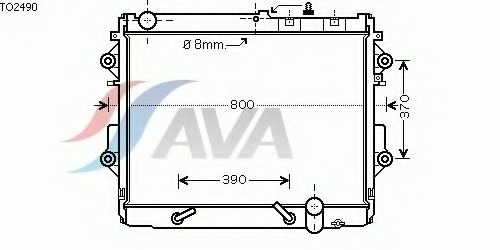 TO2490 AVA QUALITY COOLING