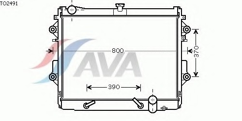 TO2491 AVA QUALITY COOLING