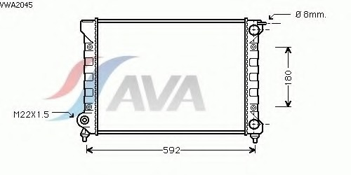 VWA2045 AVA QUALITY COOLING