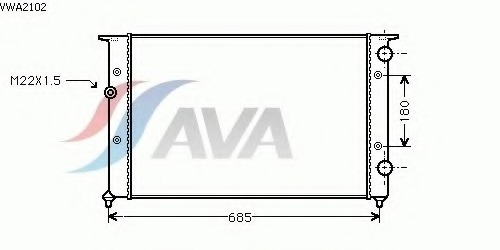 VWA2102 AVA QUALITY COOLING