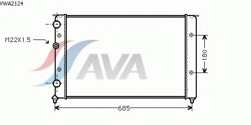 VWA2124 AVA QUALITY COOLING