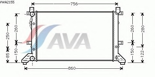 VWA2155 AVA QUALITY COOLING