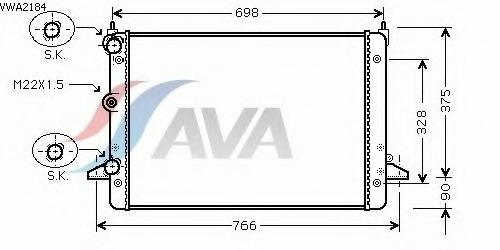 VWA2184 AVA QUALITY COOLING