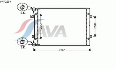 VWA2283 AVA QUALITY COOLING