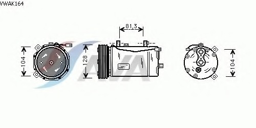 VWAK164 AVA QUALITY COOLING