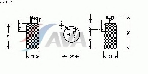 VWD017 AVA QUALITY COOLING