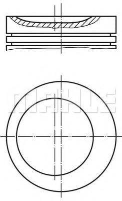 0117501 MAHLE ORIGINAL