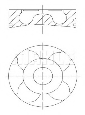 0100404 MAHLE ORIGINAL