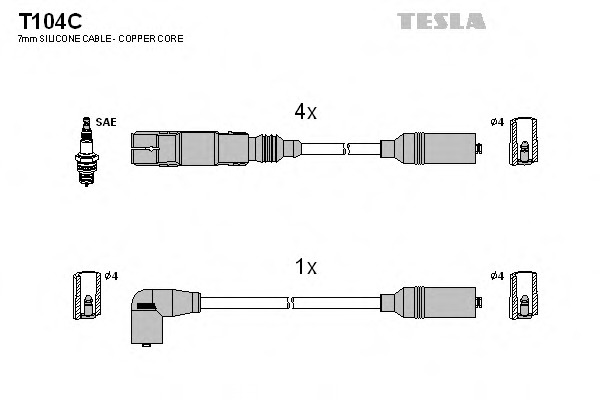 T104C TESLA