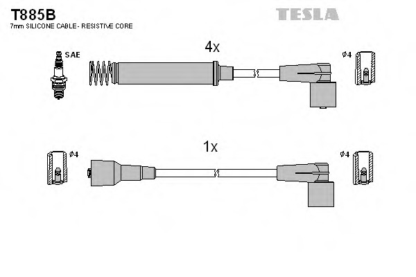 T885B TESLA