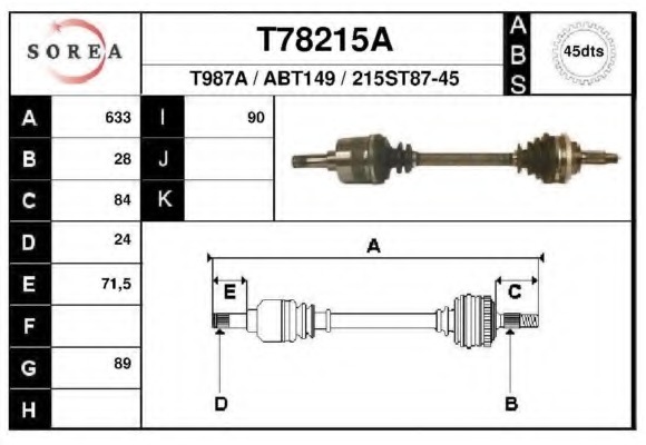 T78215A EAI