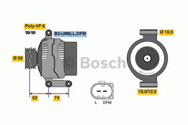 0125711059 BOSCH