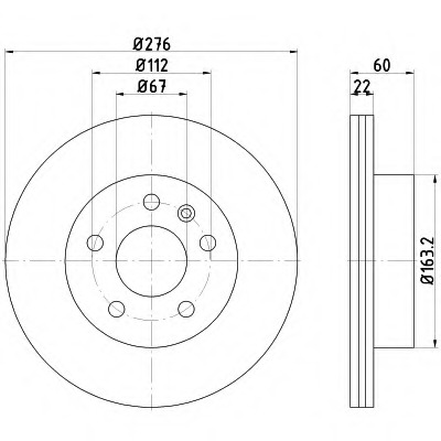 8DD355104521 HELLA PAGID