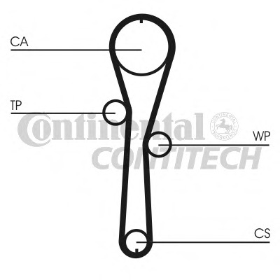 CT1045WP1 CONTITECH