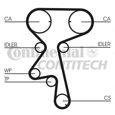 CT873WP1 CONTITECH